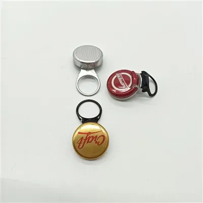 Crown Caps Of Beer Bottle