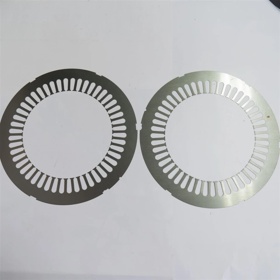 EV Automotive Traction Motor Core Components Silicon Steel Stamping Lamination factory
