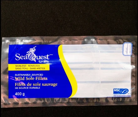 Food Grade Plastic Vacuum Bags Manufacturer Custom Printed Nylon Frozen Food Packaging Bag with clear Window (5)